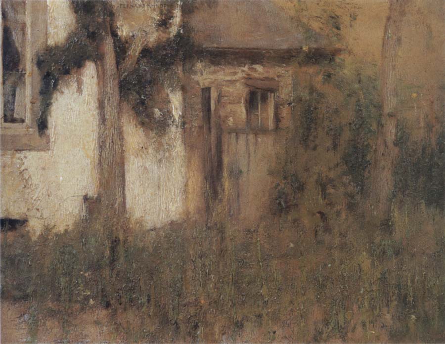 Fernand Khnopff In Fosset The Farmhouse Garden